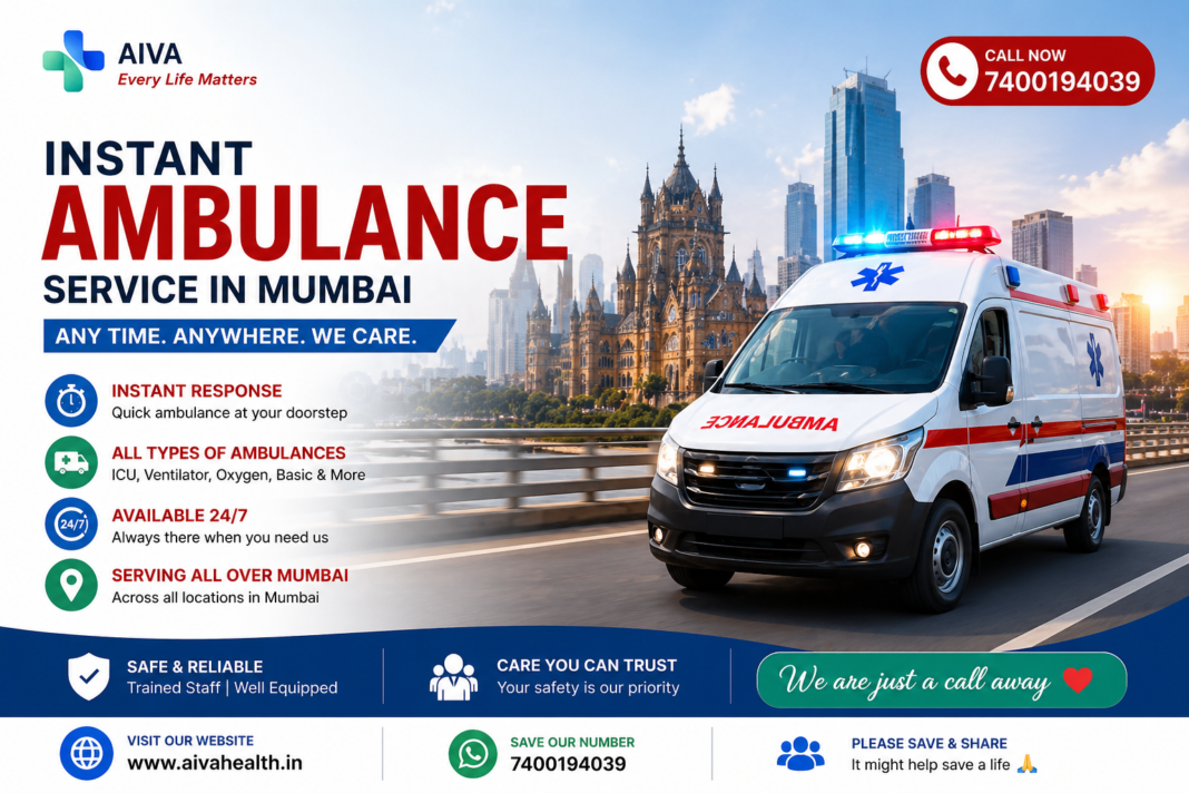 AIVA Health Mumbai Instant Ambulance Booking Platform Saving Lives in Emergencies AIVA Health Mumbai Instant Ambulance Booking Platform Saving Lives in Emergencies